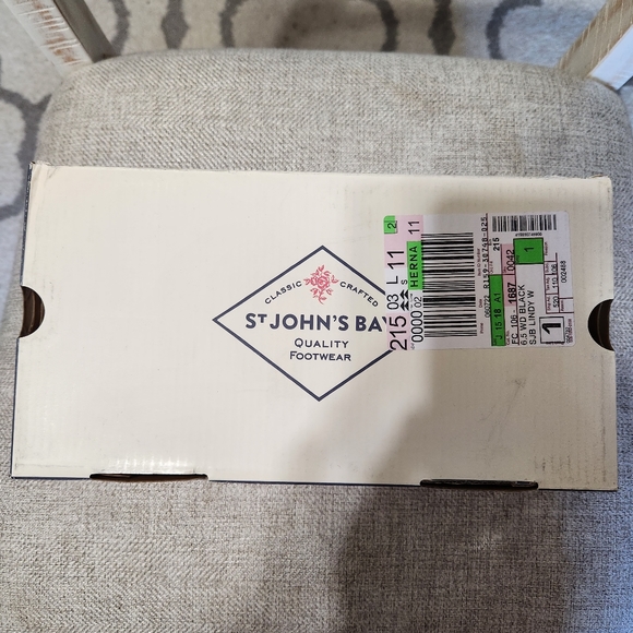 St. John's bay black wedges. Size 6.5 W. - Picture 8 of 8